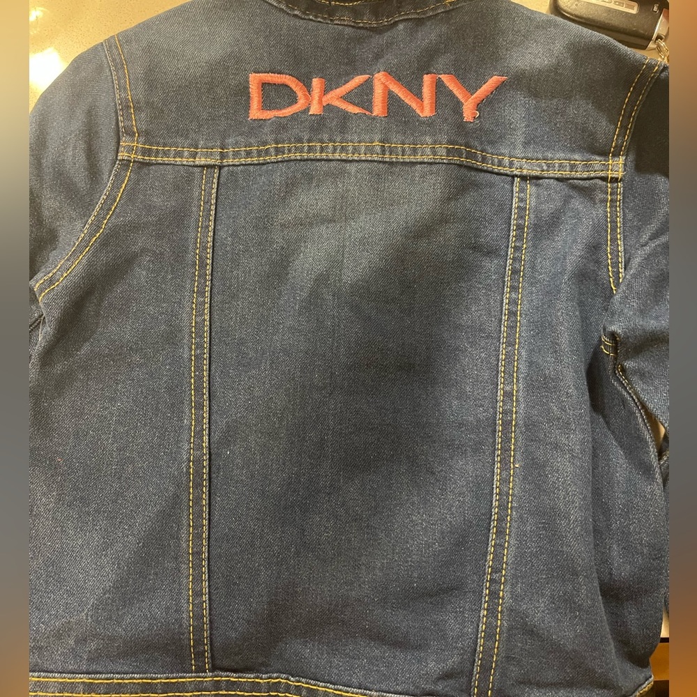 Kids size 5 DKNY denim jacket! Brand new with Tags.